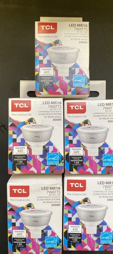 Tcl led mr16 7watts ac - 7watts, ac/dc